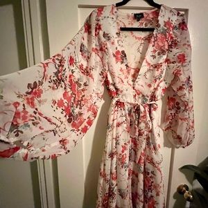 Floral Bardot Dress